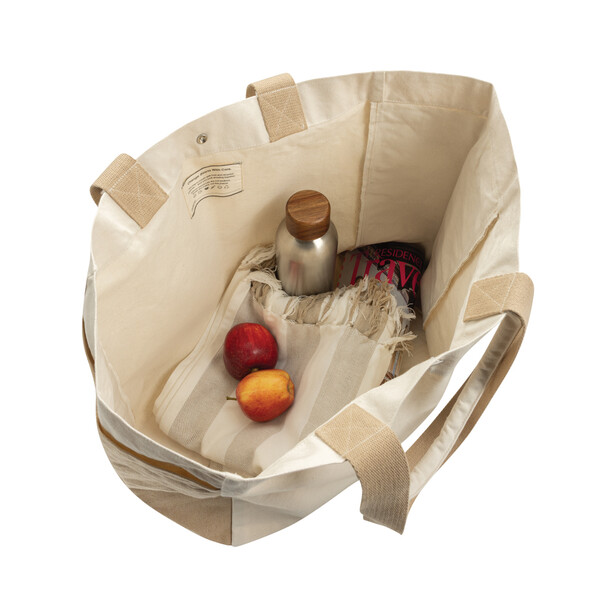 Nákupní taška BEAU AWARE™ z recyklovaného plátna 400 gsm - Off White