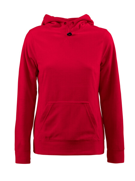 Printer Switch Lady Fleece Hoodie Red XL