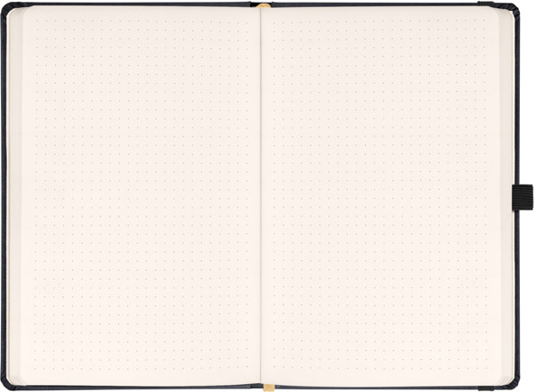Notique Notes Aprint, Černý, Tečkovaný, 15 x 21 cm