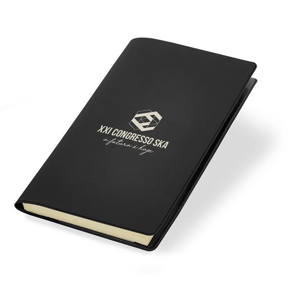 Capa Em Pvc Para Agenda De Bolso - Azul Marinho