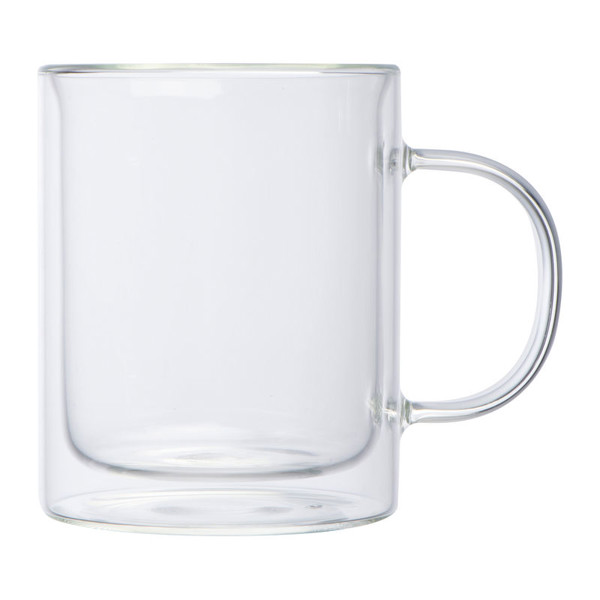 Double-Walled Glass Mug Caracas 350 ml
