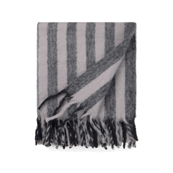 VINGA Lioro GRS wool blend blanket - Grey