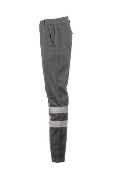 Calças de Trabalho - Engine Stretch Reflex - Cinza 