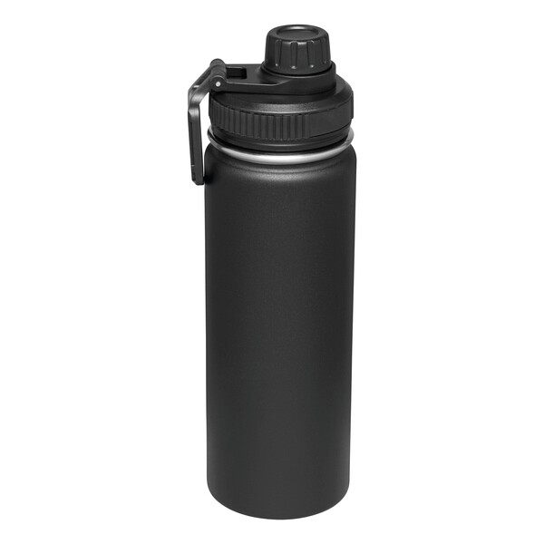 Insulated Drinking Bottle Army Style - Black