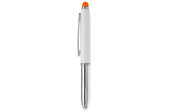 Stylo Stylet Shine - Blanc / Orange