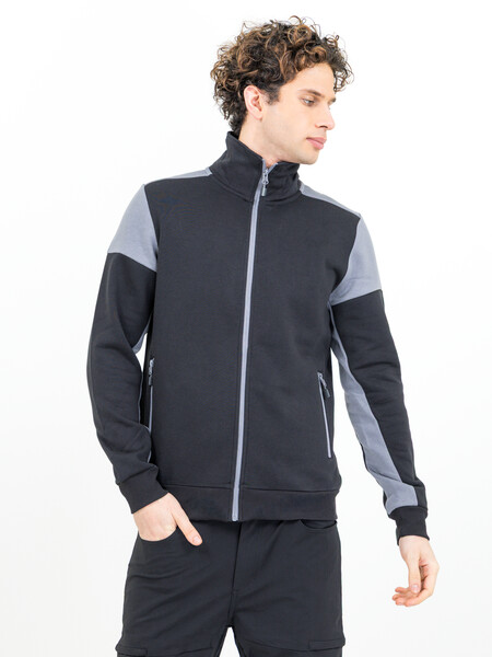 Printer Prime Sweatvest Black/Anthra 5XL