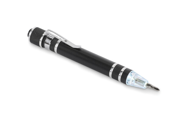 recycled multi tool pen Tubular - Black
