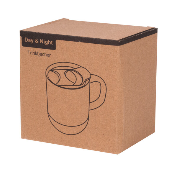 Mug Day & Night - Brown / White