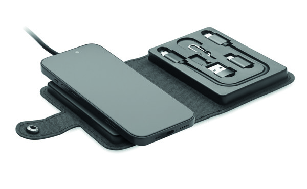 Brezžični polnilnik Cawatt 4v1 15W