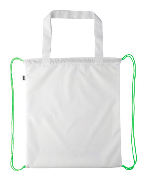 Sac piscine personnalisé CreaDraw Shop RPET - Vert / Blanc