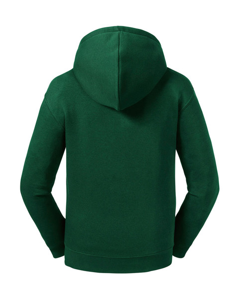 Kids' Authentic Zipped Hood Sweat - Black / M (116/5-6)