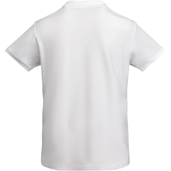 Polo Prince en coton organique à manches courtes pour homme - Blanc / 3XL