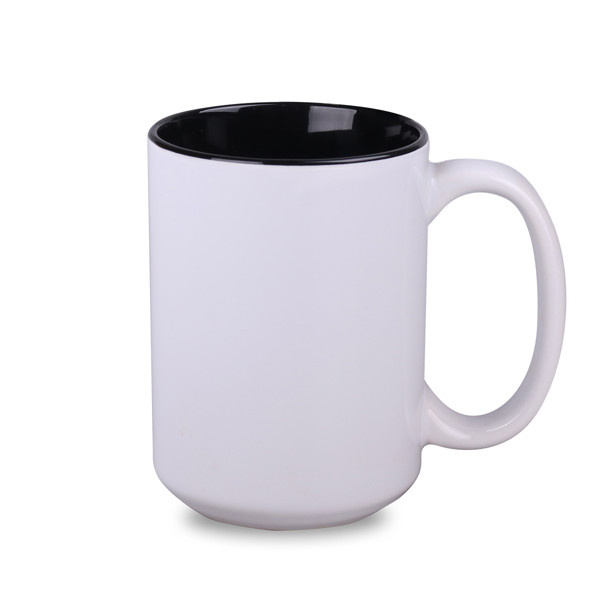 Sublimation mug ceramic, 440g - Black