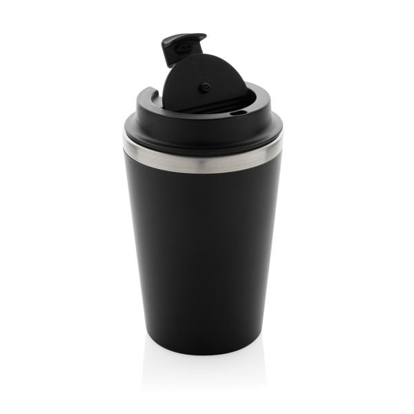Termo hrnček 350ml Java z RCS recykl. PP - Čierna
