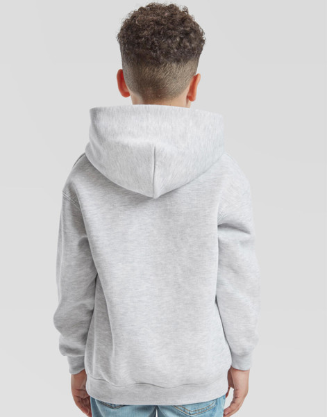 Kids Premium Hooded Sweat - White / 128 (7-8)