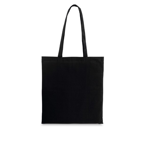 WHARF. 100% cotton bag (100 g/m²) - Black