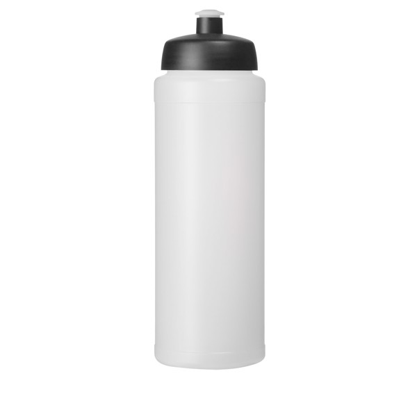Bouteille Baseline® Plus 750ml avec couvercle sport - Translucide / Noir