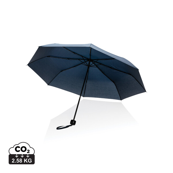 20.5" Impact AWARE™ RPET 190T mini umbrella - Navy