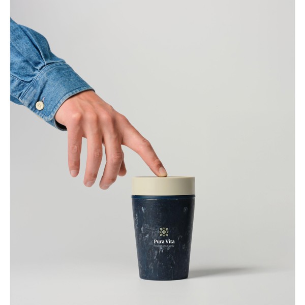 Circular&Co. Coffee Cup Fabric Waste 227 ml mug - écru