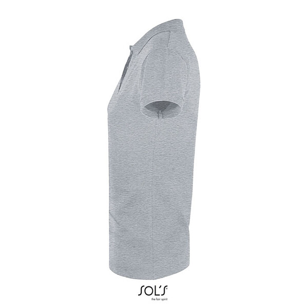 PERFECT POLO SENHORA 180g Perfect Women - Cinzento Melange 2XL