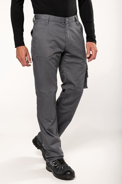 Multi Pocket Workwear Trousers - Black / 48