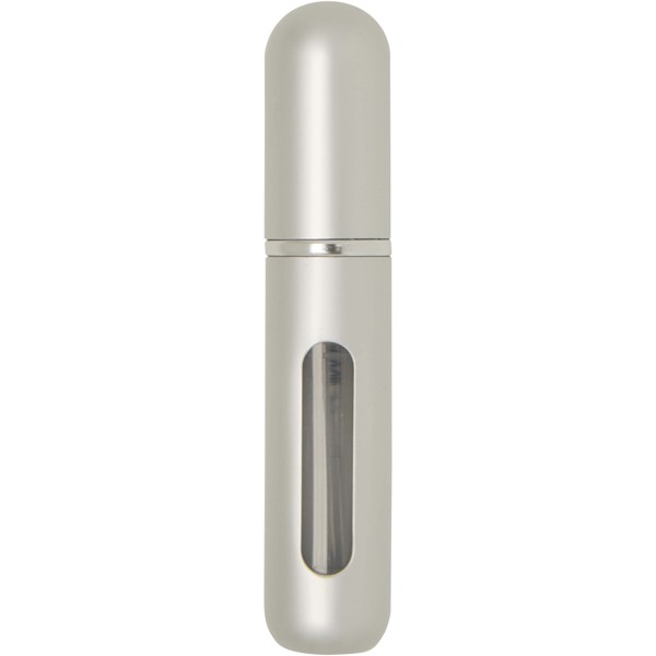 Frasco de perfume recargable portátil de 5 ml "Filla" - Plateado mate