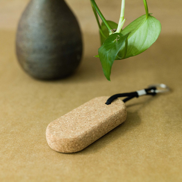 Plivat cork keychain