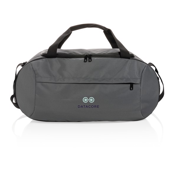 Impact AWARE™ RPET modern sports duffel - Anthracite