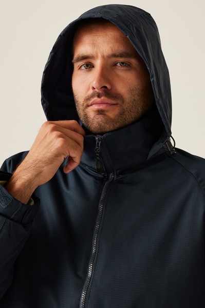 Hudson Men - Fleece-Lined Jacket - Black / L