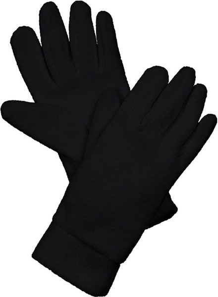 Fleece Gloves - Black / S/M