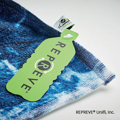 REPREVE® RPET beach towel - custom made