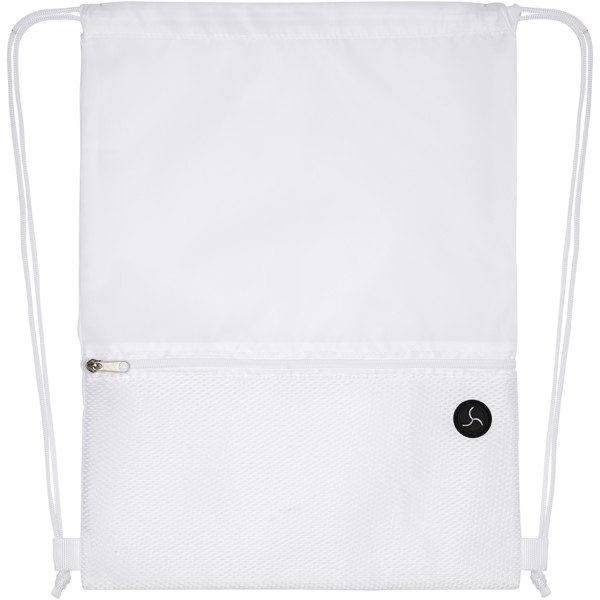 Mochila com cordões em rede "Oriole" 5L - Branco