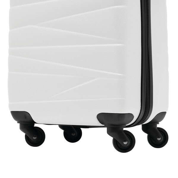 Trolley Cabin Suitcase Padua - White
