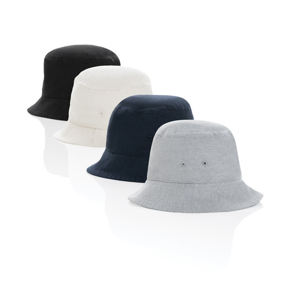 Impact Aware bucket hat recycled canvas 285 gsm - Grey
