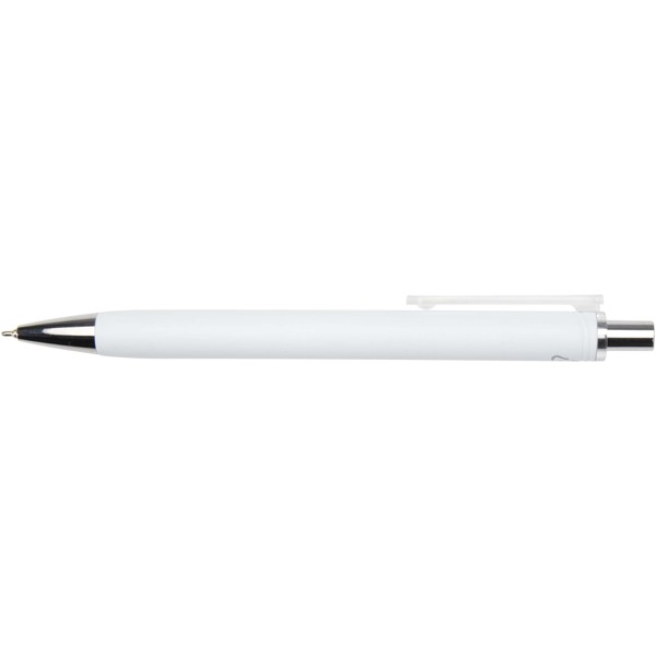 Feld RCS recycled ballpoint pen with metallic finish (black ink) - White