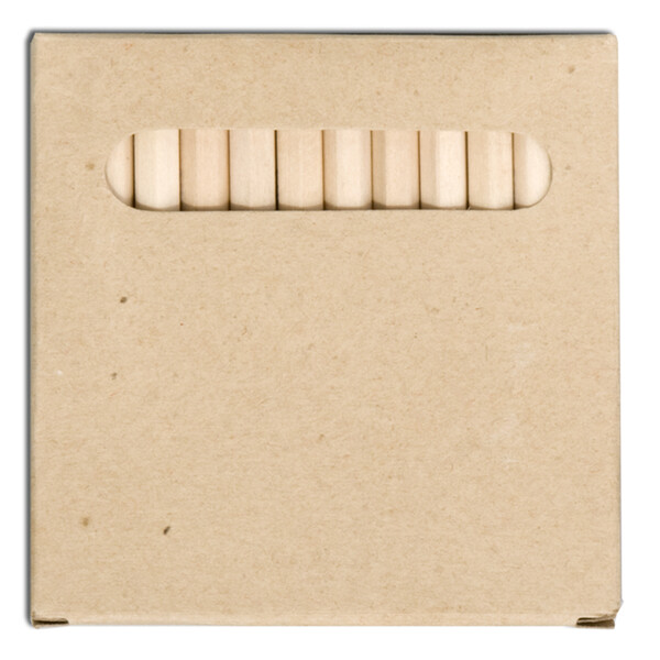 Set of 12 crayons 9 cm