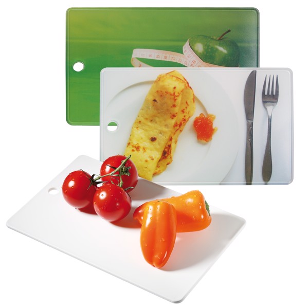 Planche À Découper "Snack" - Blanc