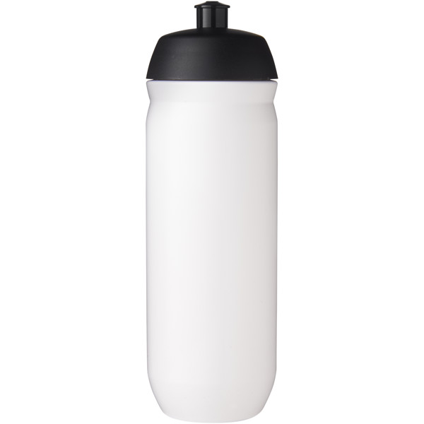 HydroFlex™ 750 ml squeezy sport bottle - Black / White