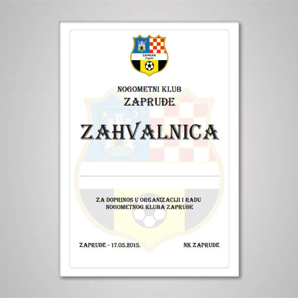 Diplome – Zahvalnice