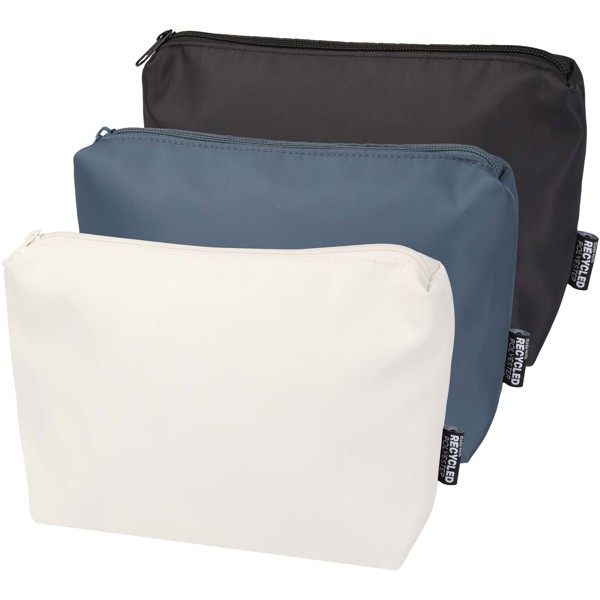 Trousse de toilette de voyage Trip Aware™ de 2 L en matériaux recyclés - Bleu hale