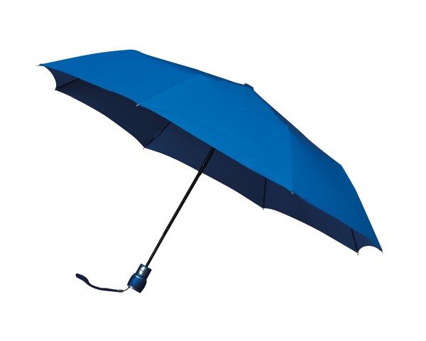 MINIMAX - Parapluie pliant - Automatique - Impermable au vent -  100 cm - Bleu cobalt