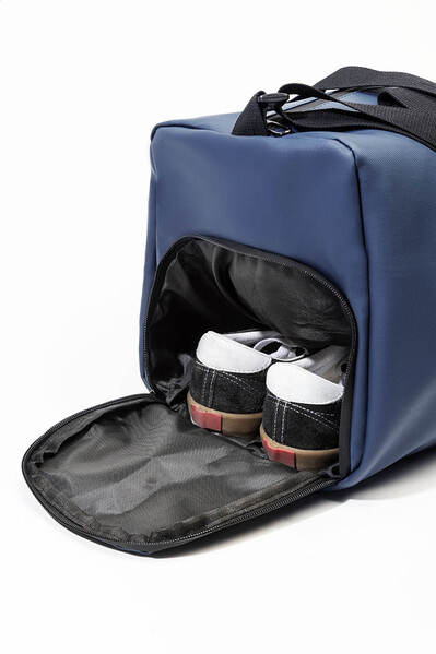 Sac de sport en RPET Padilla - Bleu Foncé