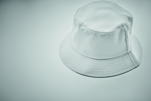 Brushed 260gr/m² cotton sunhat Monti - White