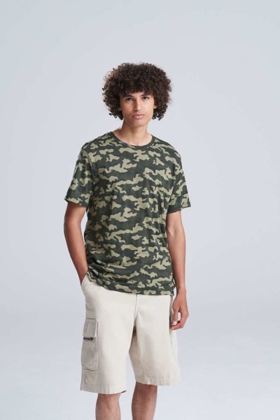 Kamuflažni T - Crvena Camo / L