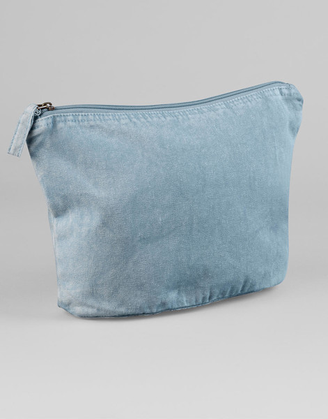 Garment Dyed Accessory Bag - Vintage Light Blue / M