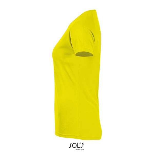 Sol's Sporty Women - Raglan Sleeved T-Shirt - Neon Yellow / S