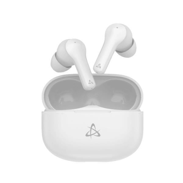 SBOX wireless headphones with charging box, Bluetooth 5.3 - WHITE