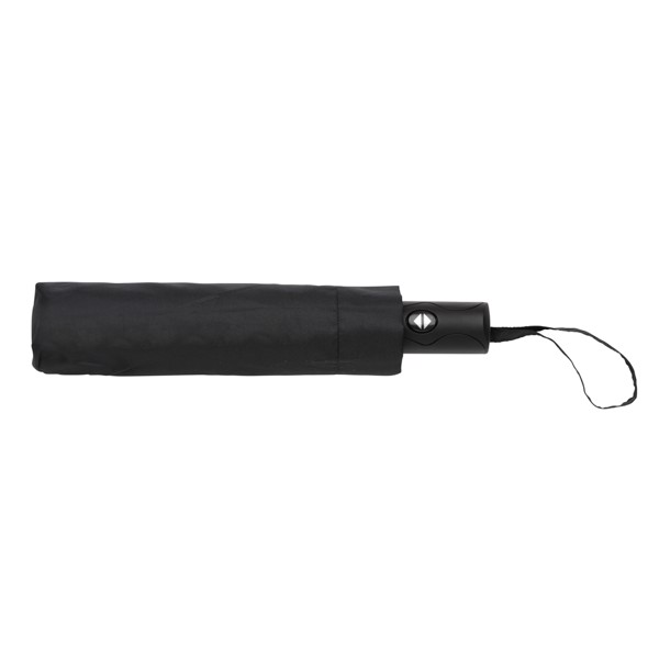 21" auto-open/close deštník Impact ze 190T RPET AWARE™ - Černá