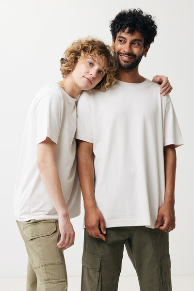 Tričko Iqoniq Kakadu relaxed fit z recykl. bavlny - Ivory White / XS