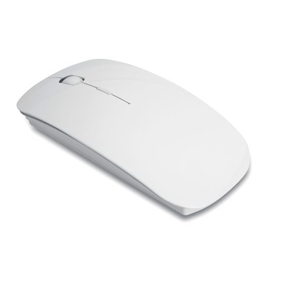 Wireless mouse Curvy - White